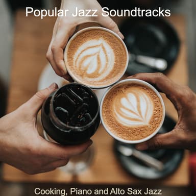 Cooking, Piano and Alto Sax Jazz
