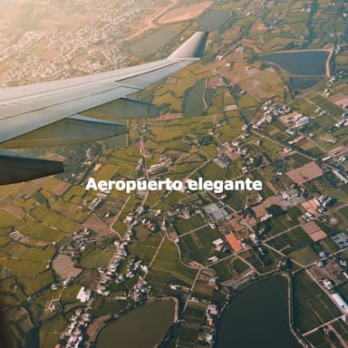 Aeropuerto elegante
