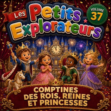 Les Petits Explorateurs Volume 37 - Comptines des Rois, Reines et Princesses