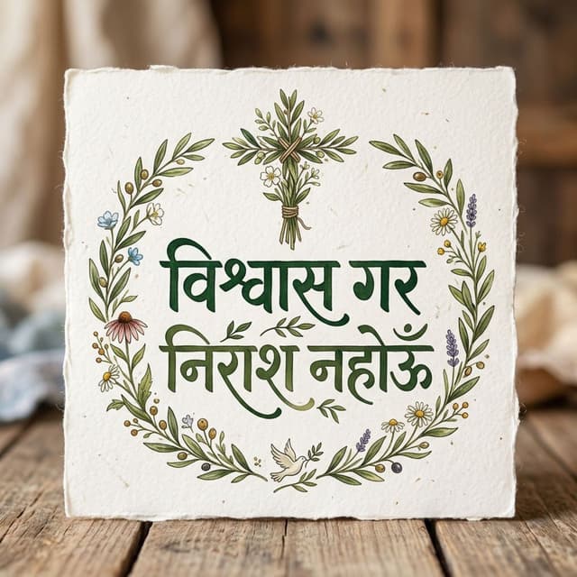 Biswas Gara Nirash Nahou | (नेपाली क्रिस्टिय कोरस नम्बर 110)