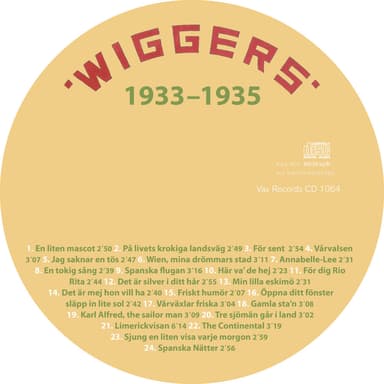 Den kompletta Wiggers 1933-1935