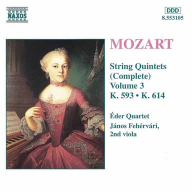 String Quintet No. 5 in D Major, K. 593: III. Menuetto. Allegretto