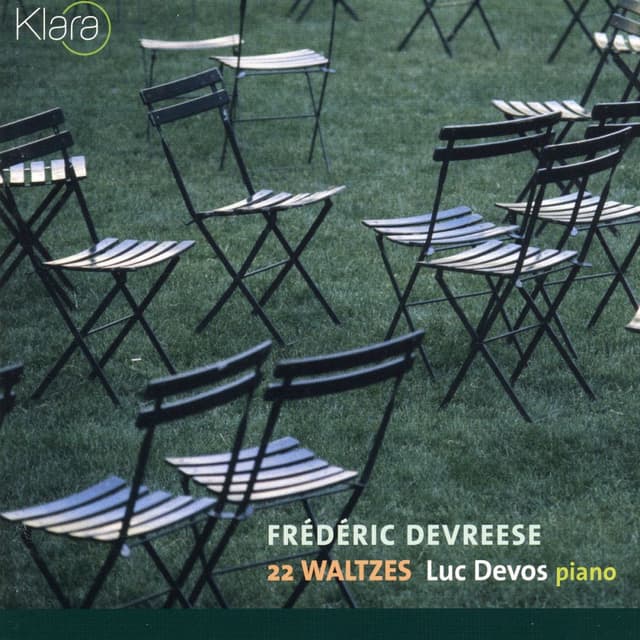 Frédéric Devreese, 22 waltzes, piano music