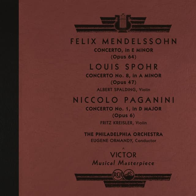 Mendelssohn: Violin Concerto, Op. 64 & Spohr: Violin Concerto No. 8 & Paganini: Violin Concerto No. 1 (2025 Remastered Version)