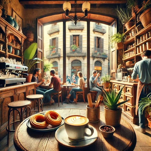 Barcelona Café: Instrumental Jazz Music