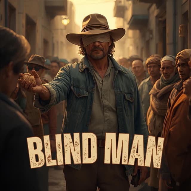 Blind man