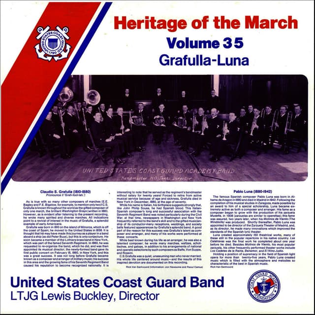 Heritage of the March Vol. 35 - The Music of Grafulla and Luna