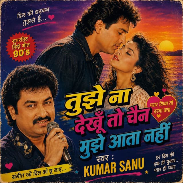 Tujhe Na Dekhu To Chain Mujhe Aata Nahi