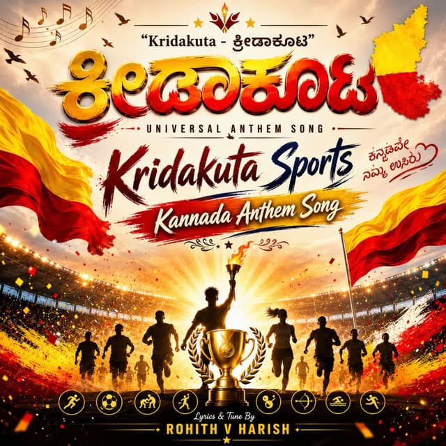 Kridakuta Sports Kannada Anthem Song
