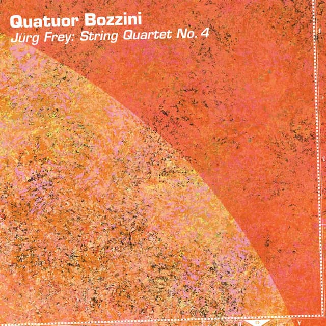 Jürg Frey: String Quartet No. 4