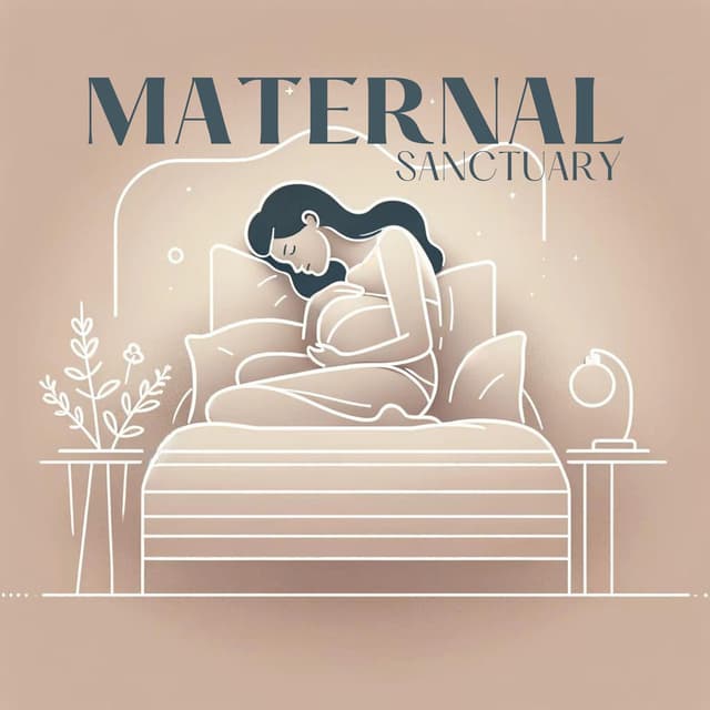 Maternal Sanctuary: Expectant Tranquility, Dreamy Slumber, Soft Comfort