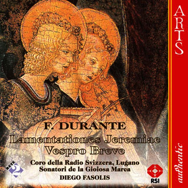 Durante: Lamentationes Jeremiae Prophetae - Vespro Breve