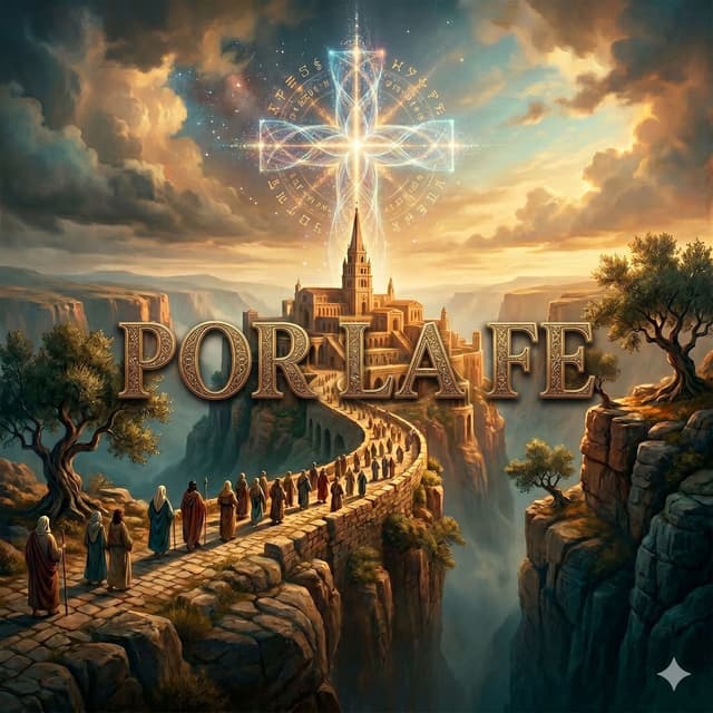 Por la fe