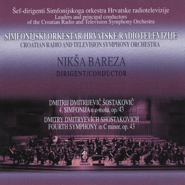 Simfonijski Orkestar Hrvatske Radiotelevizije - Dirigent: Nikša Bareza