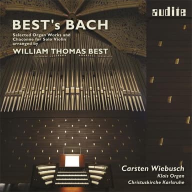 Best's Bach (Selected Organ Works and Chaconne for Solo Violin by Johann Sebastian Bach arranged by William Thom