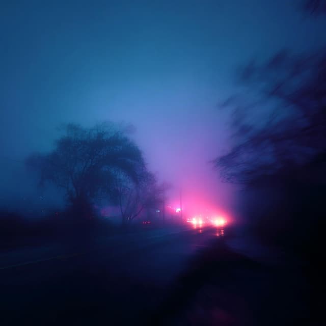 distant glow