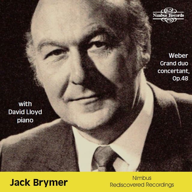 Weber: Grand duo concertant for Clarinet & Piano, Op. 48: III. Rondo. Allegro