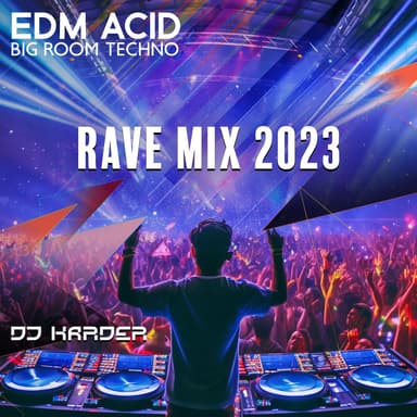 EDM Acid Big Room Techno: Rave Mix 2023