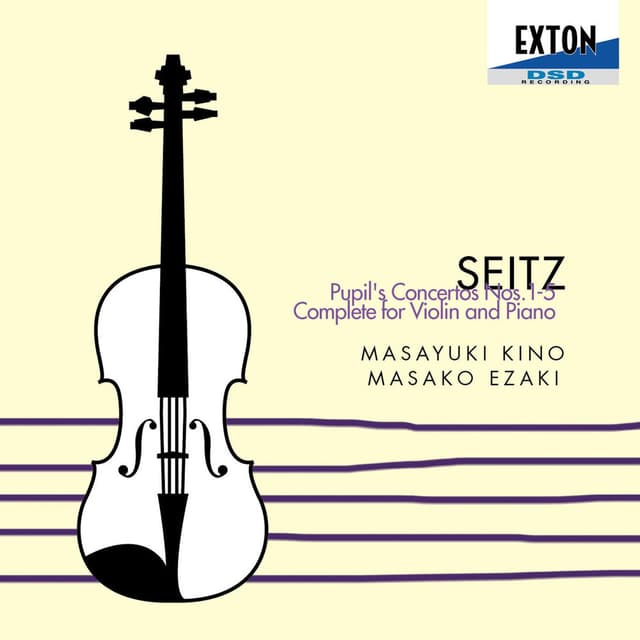 Seitz: Pupil's Concertos Complete for Violin and Piano