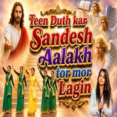Teen Duth Kar Sandesh Aalakh Tor Mor Lagin