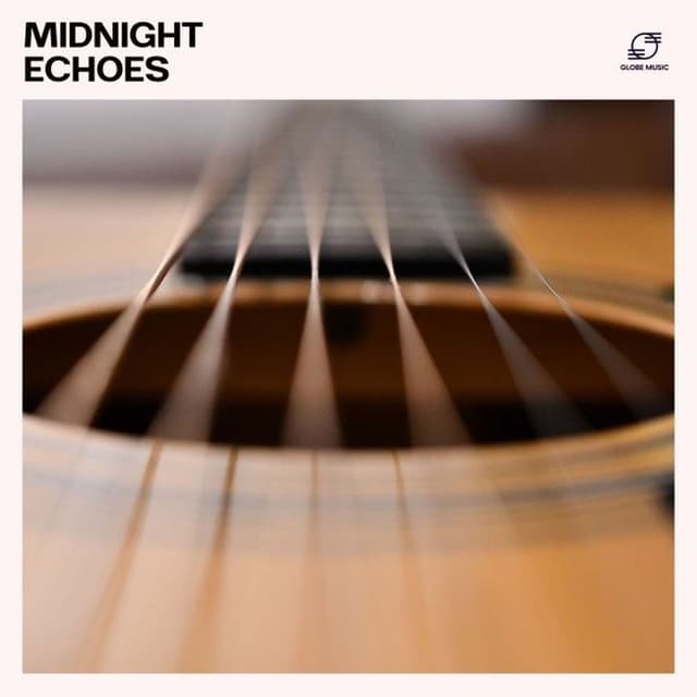 Midnight Echoes: Soft Guitar Background