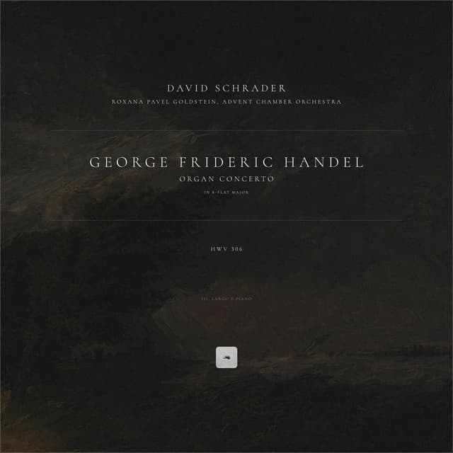 Organ Concerto in B-Flat Major, HWV 306: III. Largo e piano (Live)