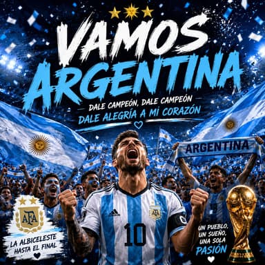 VAMOS ARGENTINA (DALE CAMPEON, DALE CAMPEON)