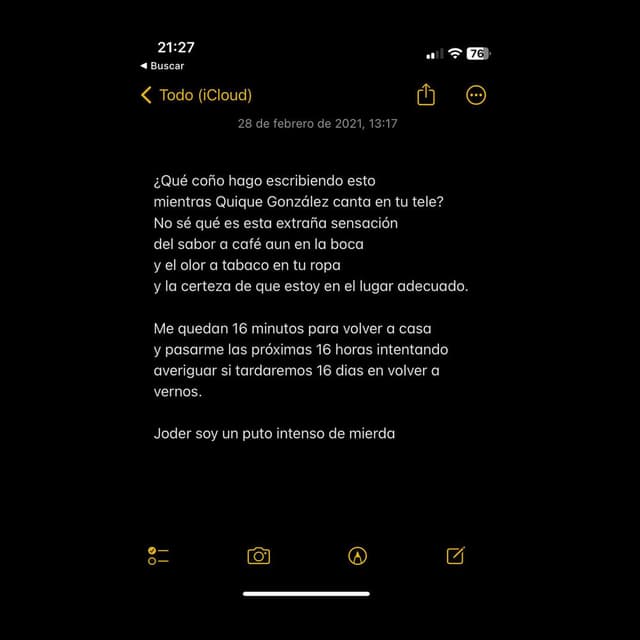 la canción más triste </3