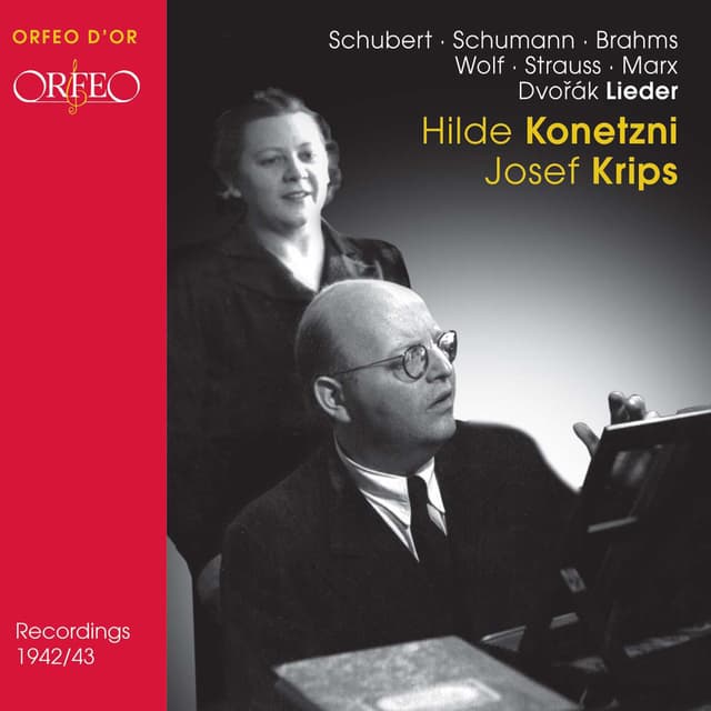 Schubert, Schumann, Brahms, Wolf, Strauss & Marx