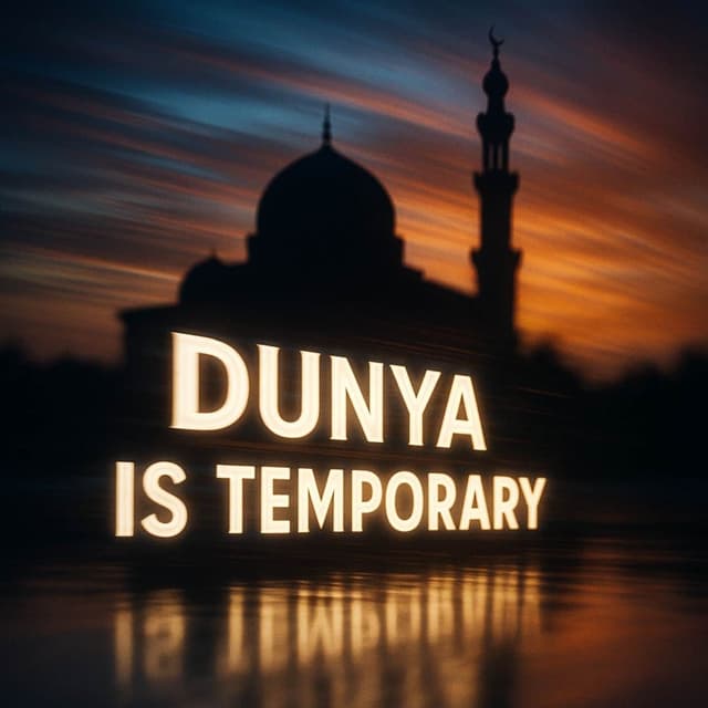 Dunya Is Temporary