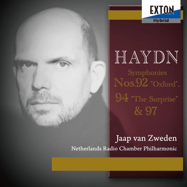 Haydn Vol .1: Symphonies No. 92 Oxford, No. 94 The Surprise & No. 97