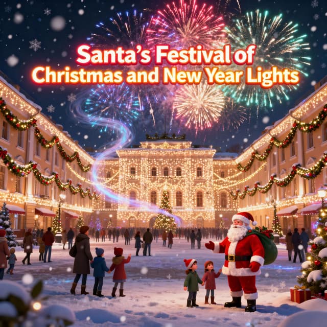 Santa’s Festival of Christmas and New Year Lights