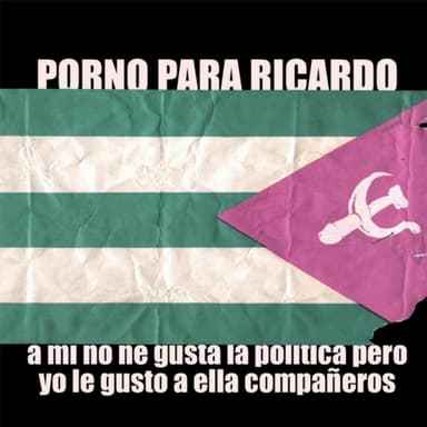 A mí no me gusta la política pero yo le gusto a ella, compañeros