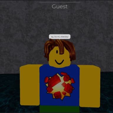 hey its me obesity onto roblox by bacon noob yes yes very cool
