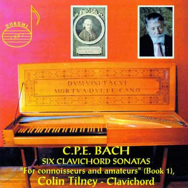 Bach: 6 Clavichord Sonatas (For Connoisseurs and Amateurs, Book 1)