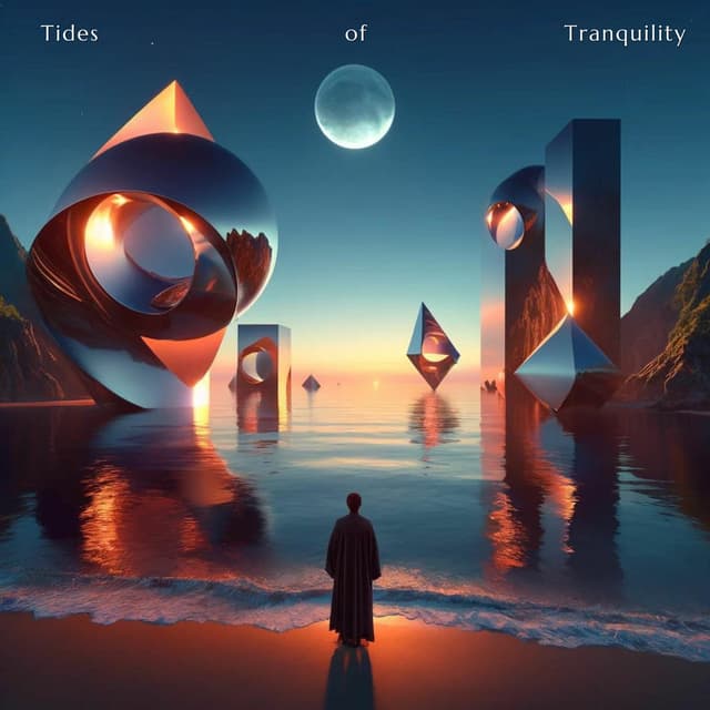 Tides of Tranquility: A Surreal Voyage through Dream Waters