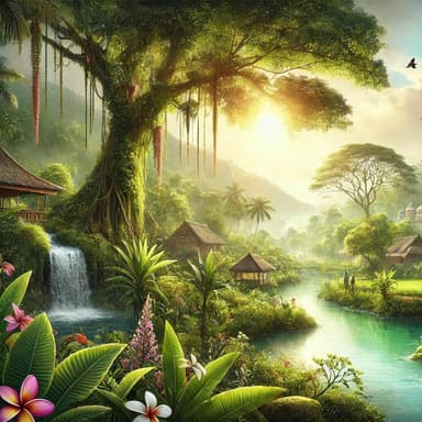 Discover Love Within: Bali's Tranquil Sounds and Nature