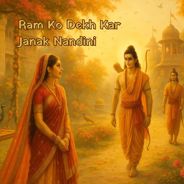 Ram Ko Dekh Kar Janak Nandini