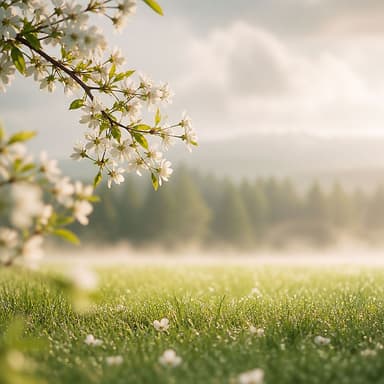Mellow Soft Spring Lounge and Perfect Pleasant Feeling of Serenity