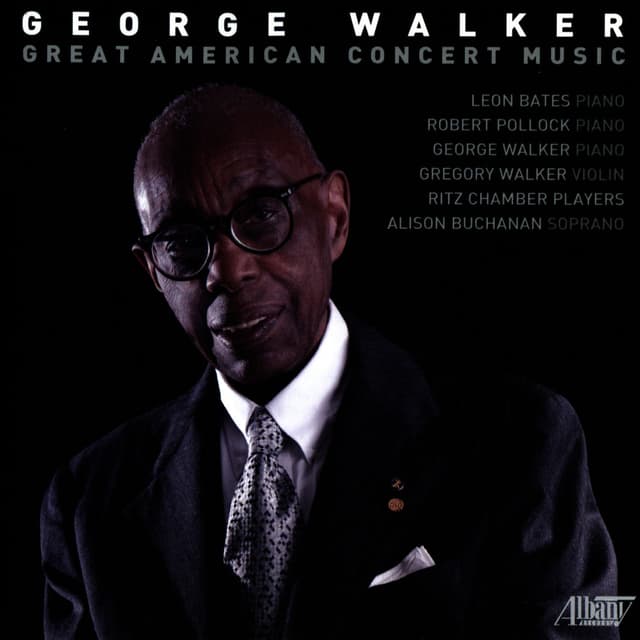 George Walker: Great American Concert Music
