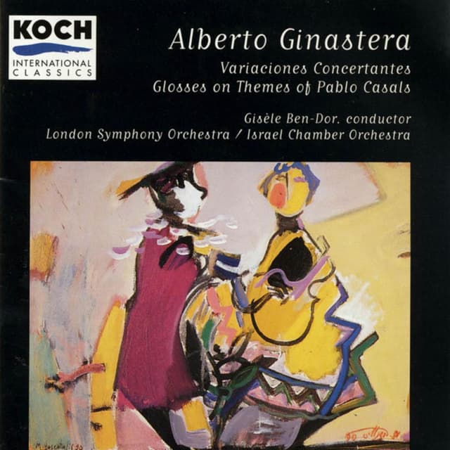 Variaciones Concertantes / Glosses On Themes Of Pablo Casals