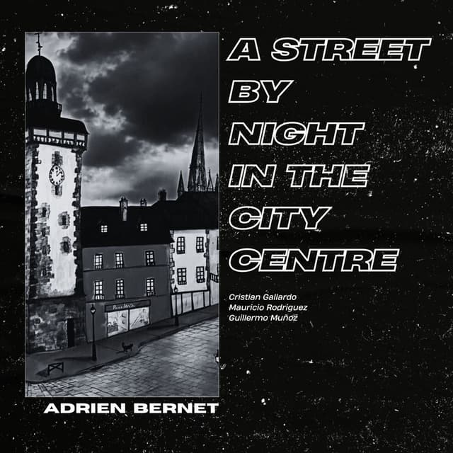 A street by night in the city centre
