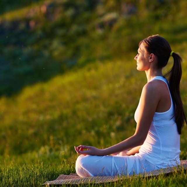 Nature's Ember Essence: Binaural Fire in Tranquil Meditation Tones