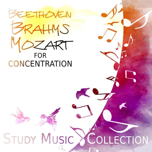 Beethoven, Brahms, Mozart for Concentration – Study Music Collection, Classical Pieces to Focus, Effective Learning & Brain Traini