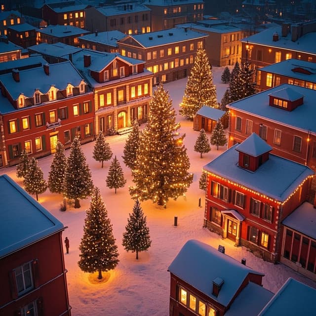 Party Lights on Christmas Nights