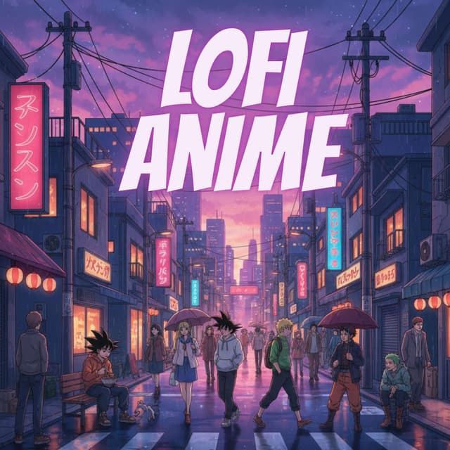 Lofi Anime Nights Chill Beats for Study and Sleep