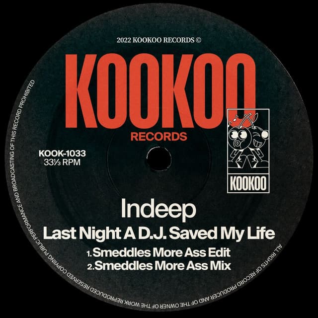 Last Night a D.J. Saved My Life (Smeddles More Ass Mix)