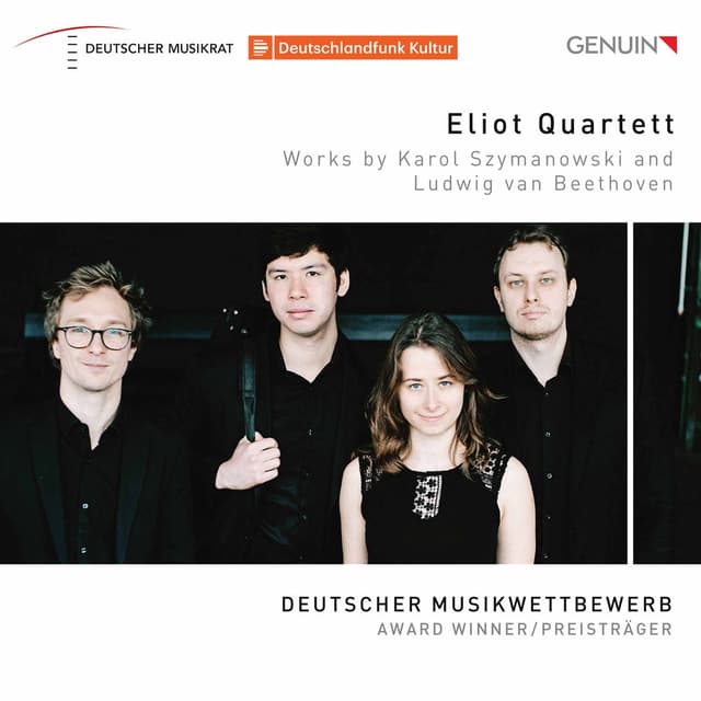Szymanowski: String Quartet No. 2, Op. 56 - Beethoven: String Quartet No. 1 in F Major, Op. 18 No. 1