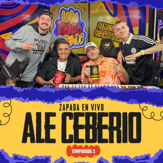 ALE CEBERIO / Zapada EN VIVO en UN POCO DE RUIDO !