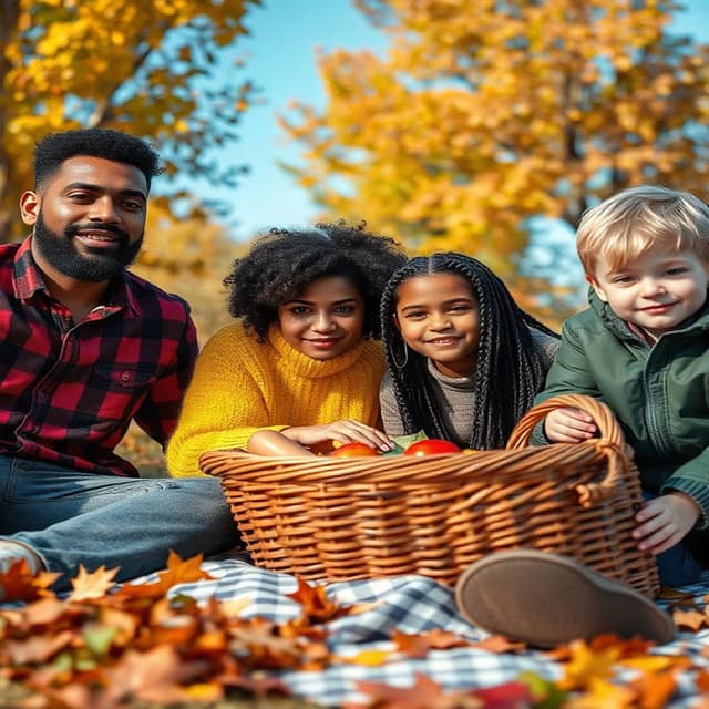 day of autumn picnics